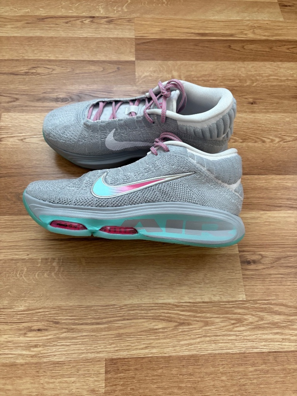NWOT Nike Air Zoom GT Hustle 3 'South Beach' high-performance sneakers